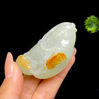 和田玉籽料连年有余（57.1g）