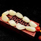 和田玉洒金皮【精品手串】（44.2g）