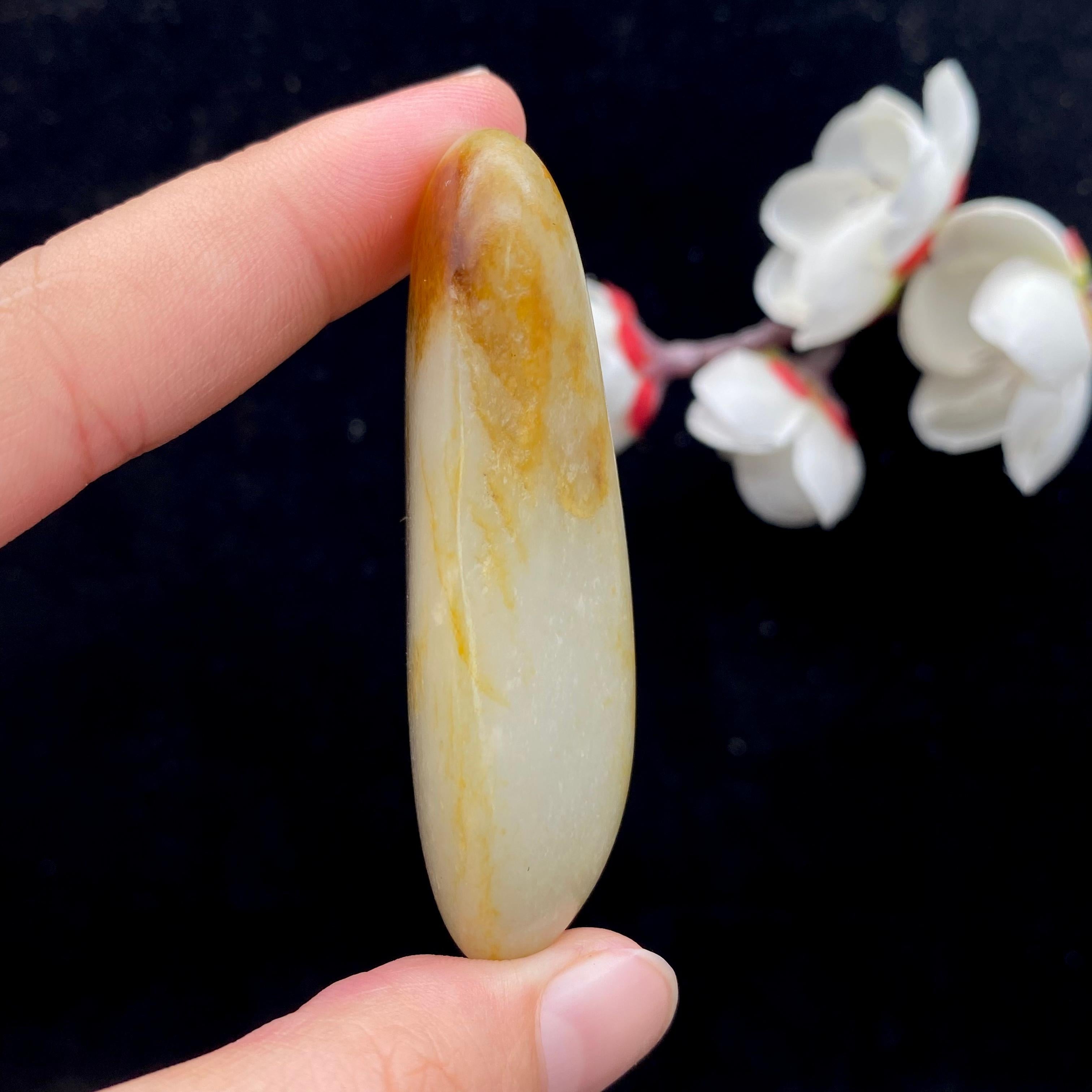 和田玉黄皮籽料（47.3g）