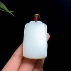 和田山料白玉无事牌（54.5g）