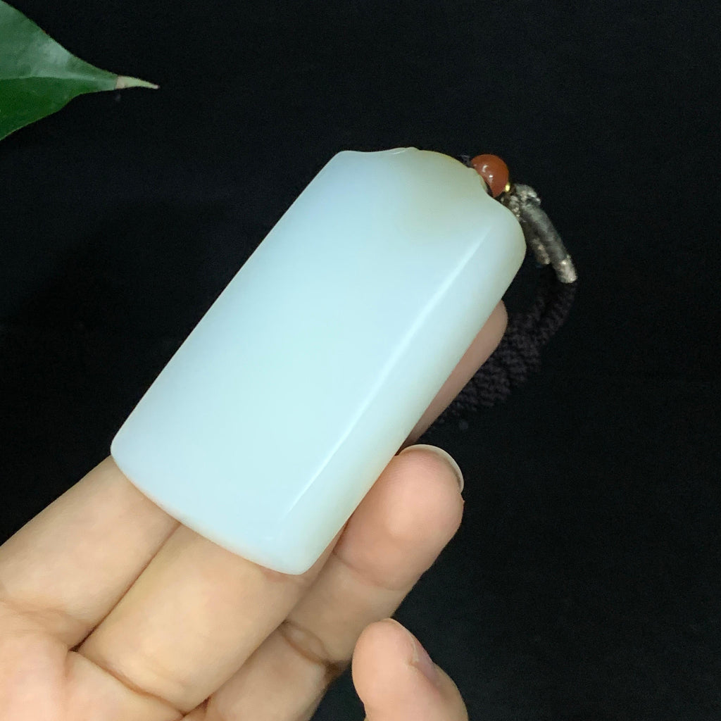 和田山料糖白玉无事牌（70.6g）