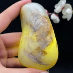和田玉洒金皮籽料手把件（194.2g）