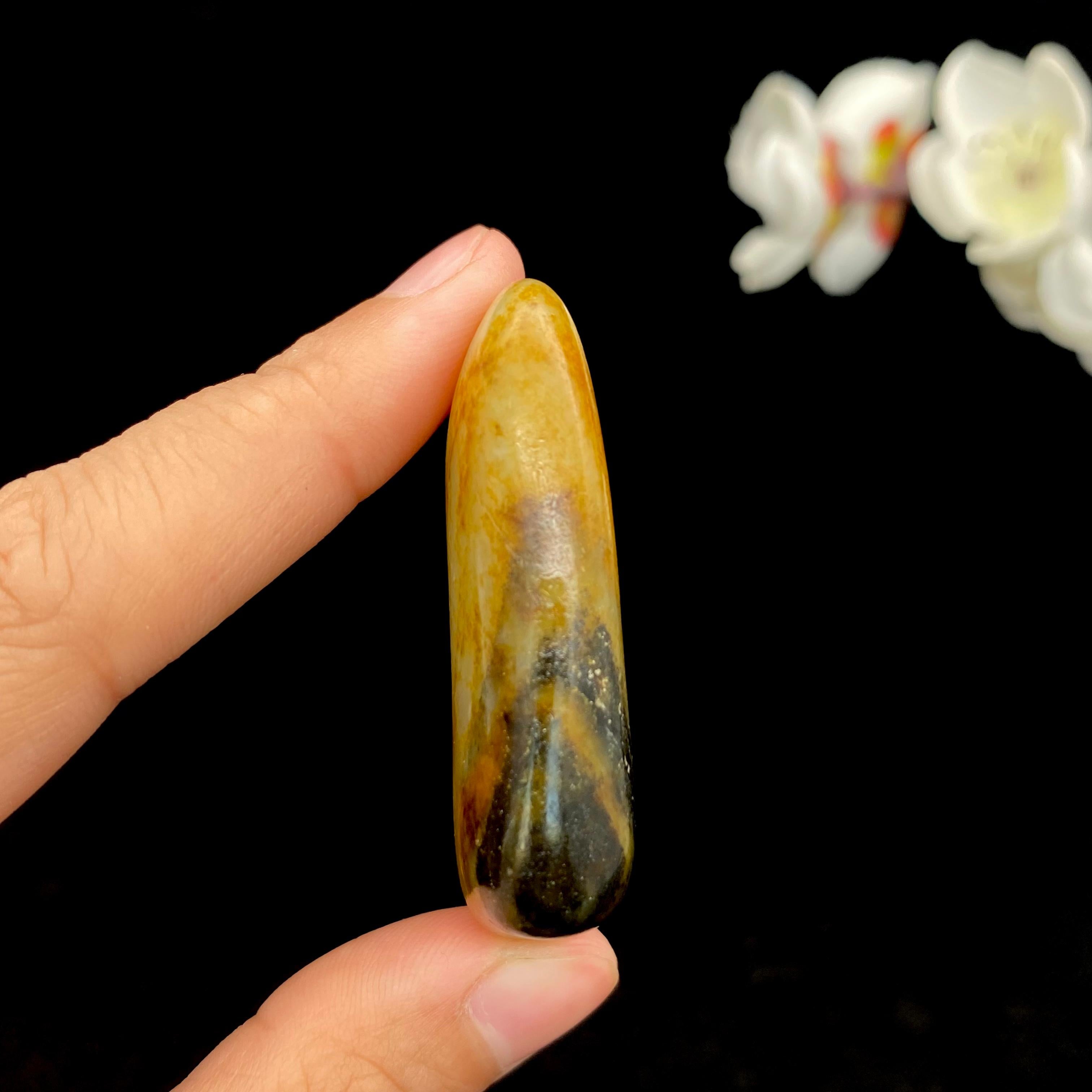 和田玉洒金皮籽料原石（26.5g）