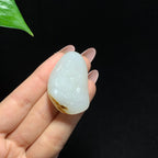 和田籽料秋梨皮白玉弥勒佛挂件（25.0g）