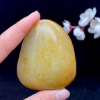 和田玉洒金皮籽料手把件（105.1g）