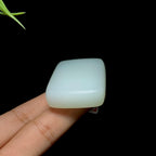 和田羊脂白玉平安无事牌（48.0g）