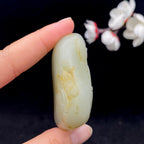和田玉洒金皮籽料【观音】（67.3g）