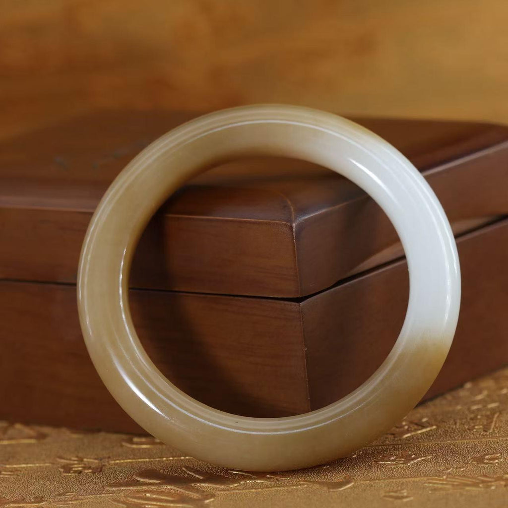 和田玉糖玉手镯（59.3g）