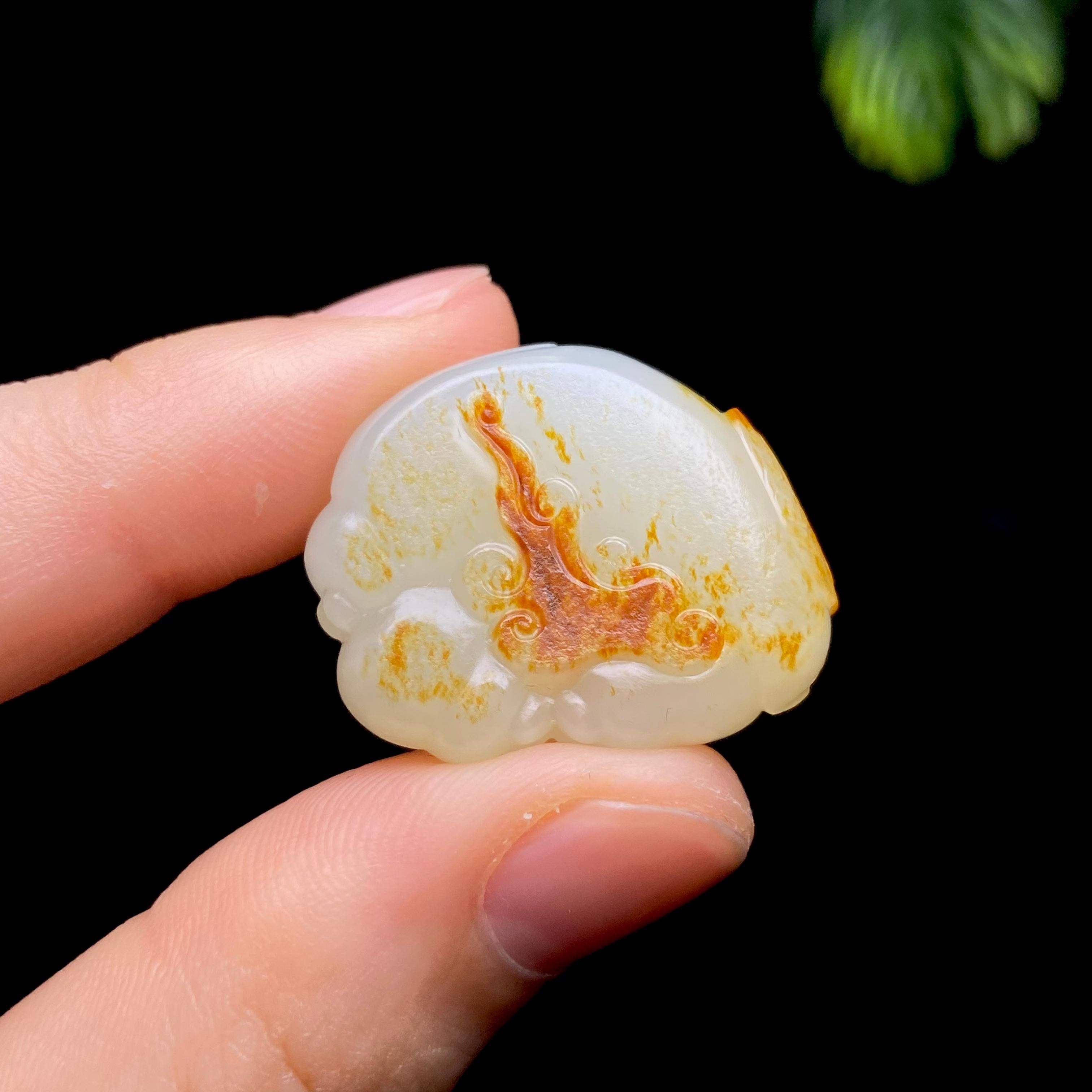 和田玉籽料太平有象（16.8g）