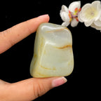 和田玉洒金皮青花底籽料（105g）