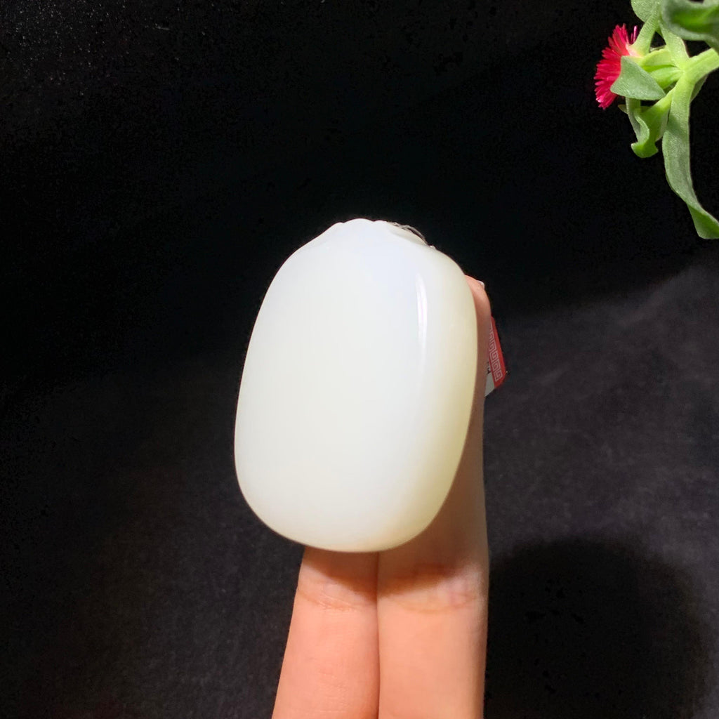 精品和田山料白玉无事牌挂件（64.0g）