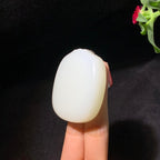 精品和田山料白玉无事牌挂件（64.0g）