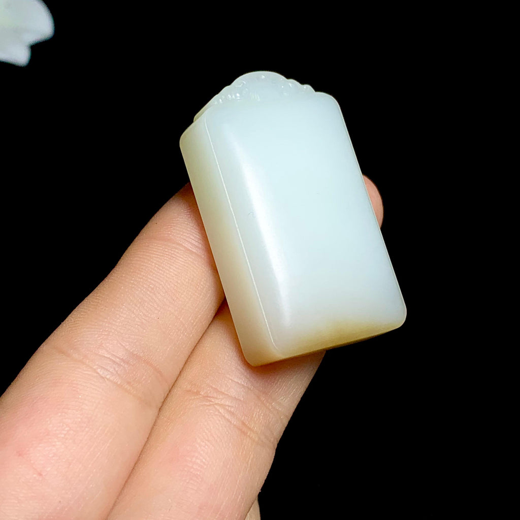 和田山料糖白玉无事牌（32.3g）