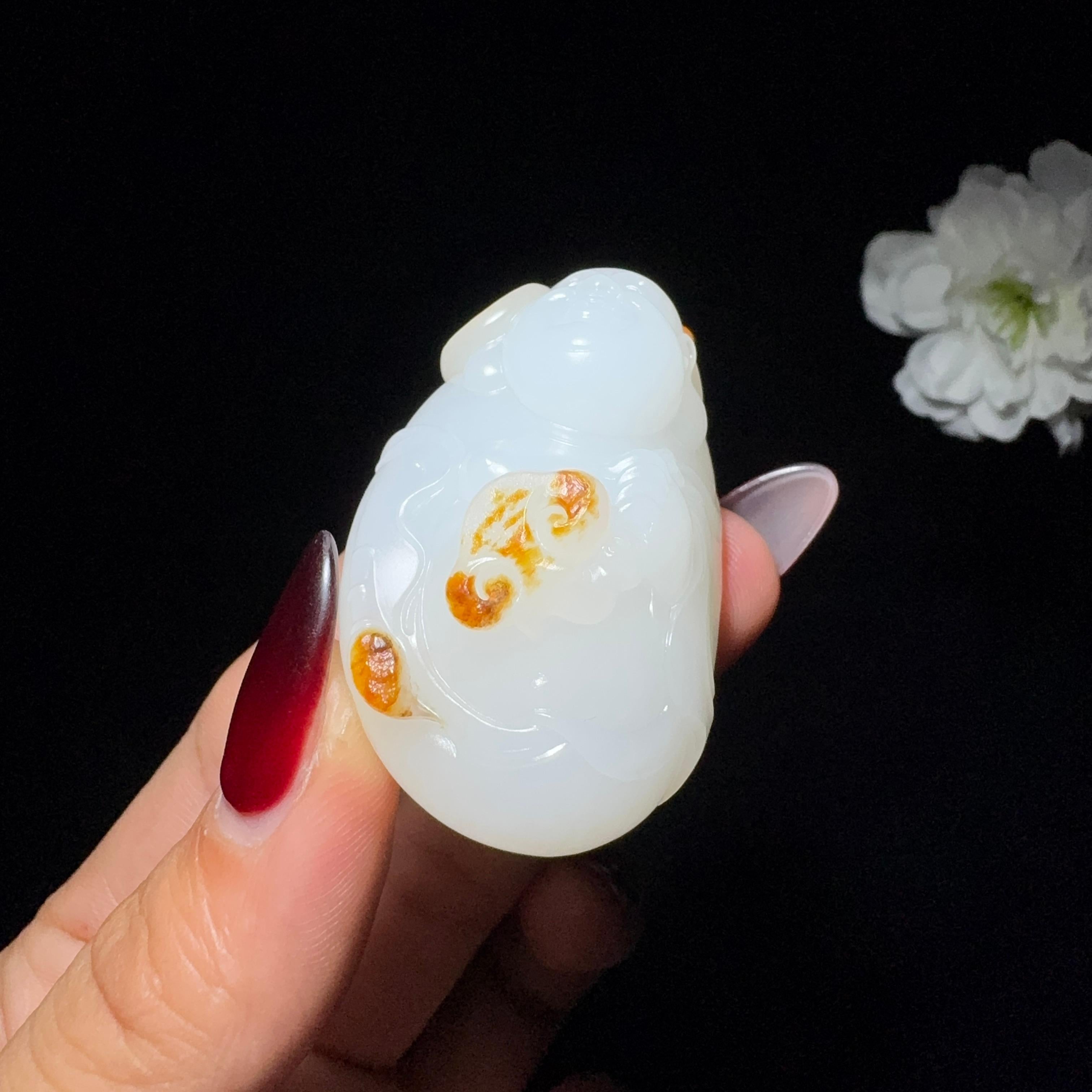 和田玉籽料佛公（46.0g）