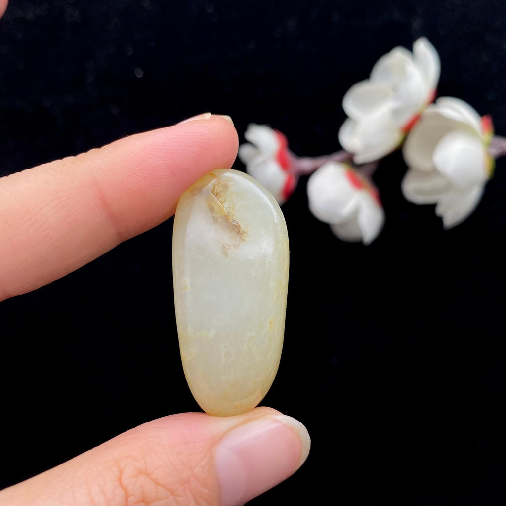和田玉洒金皮籽料吊坠籽（16.2g）