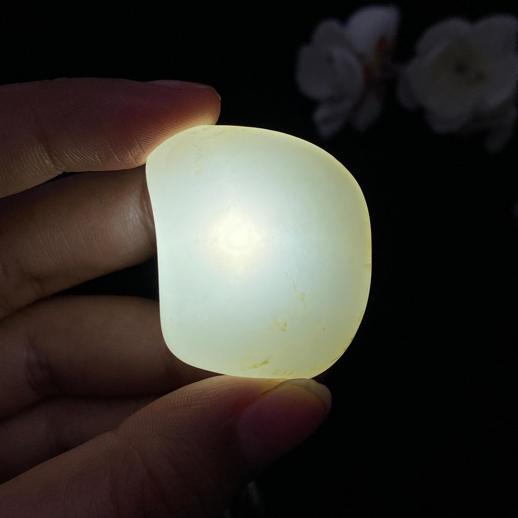 和田玉白玉籽料挂件（21.5g）