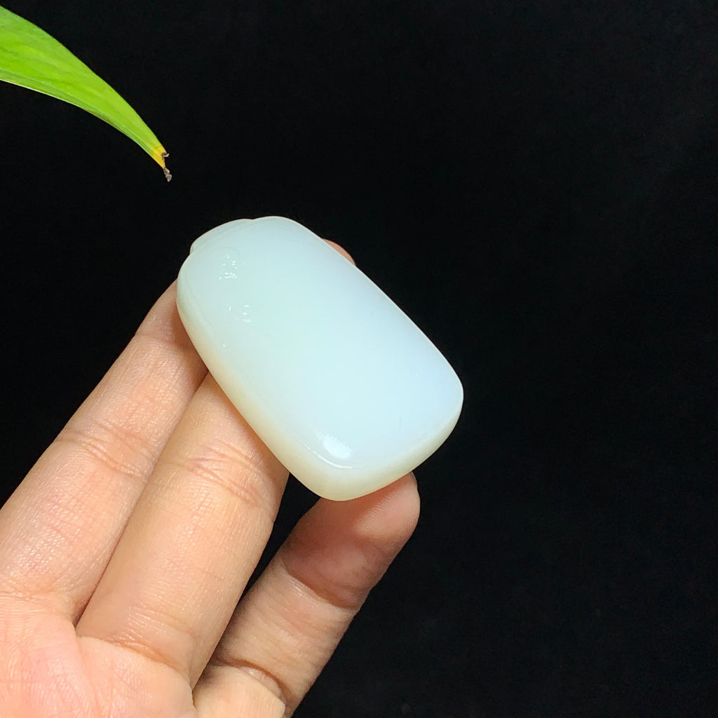 和田山料白玉无事牌挂件（36.0g）