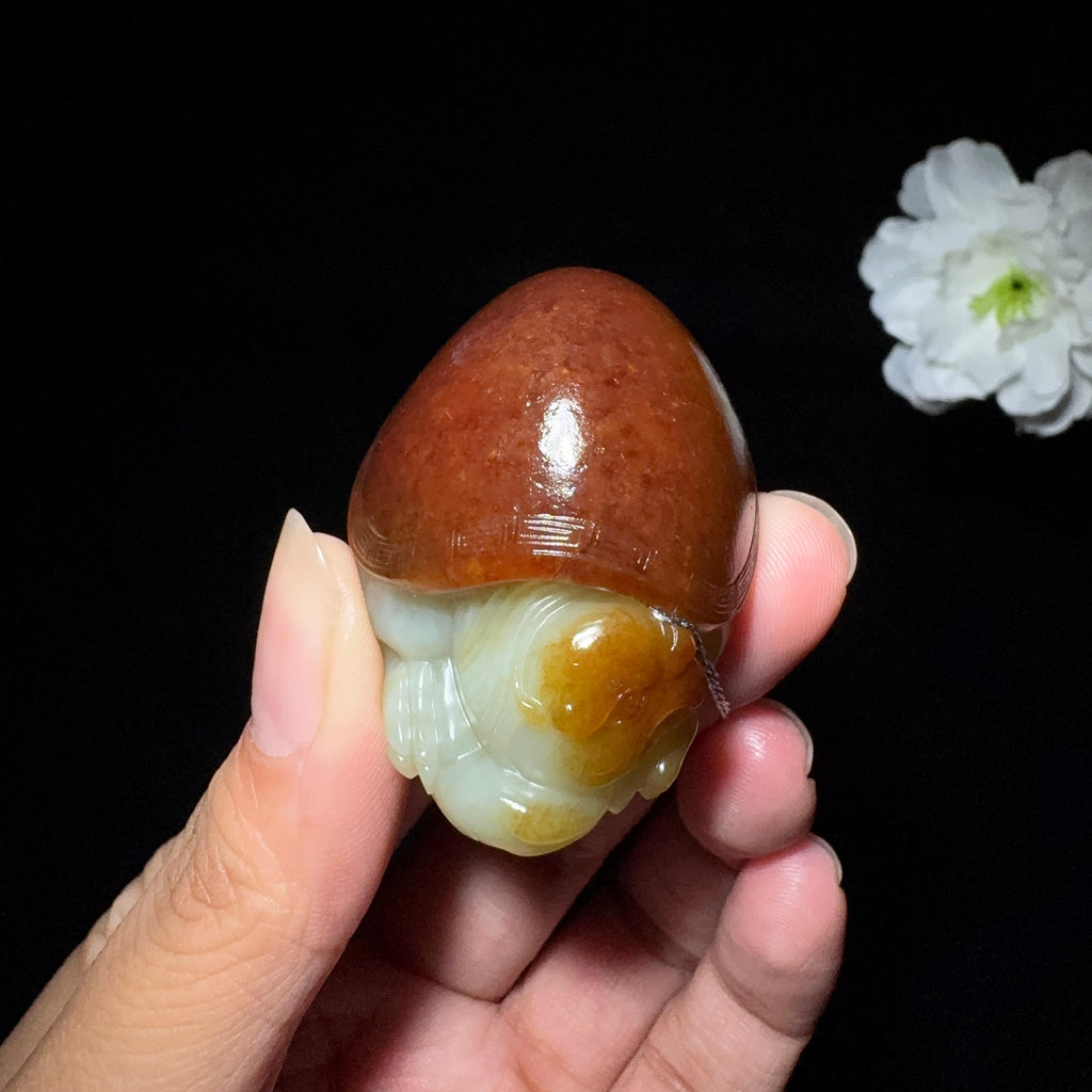 和田玉籽料龙龟（50.7g）