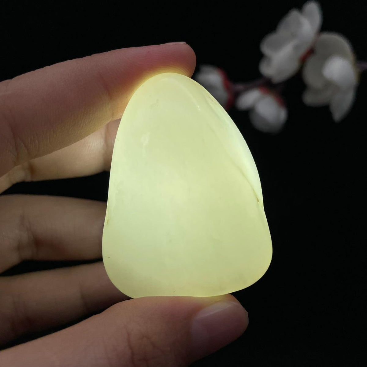 和田玉白玉籽料（45.4g）