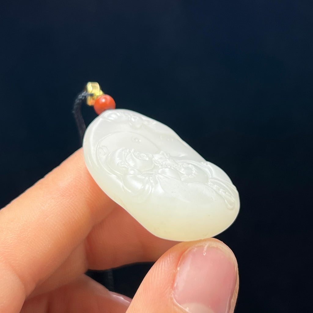 和田玉籽料弥勒佛（16.0g）