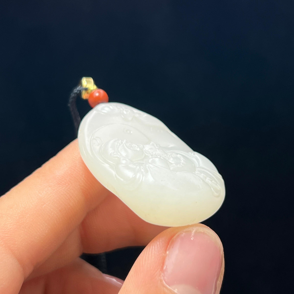 和田玉籽料弥勒佛（16.0g）
