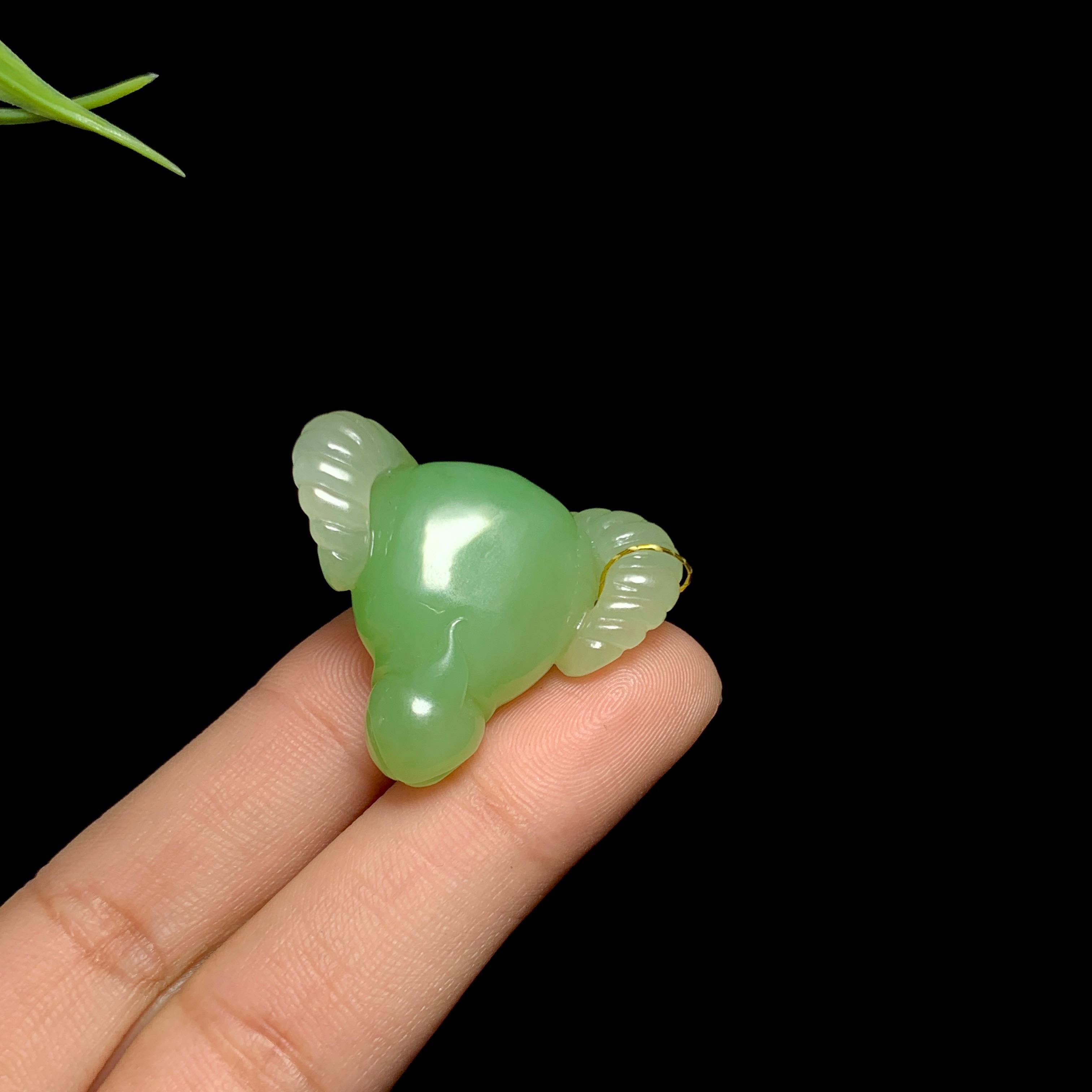 乌兰海碧玉苹果绿领头羊（12.3g）