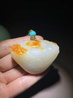 和田籽料无事牌（64.0g）