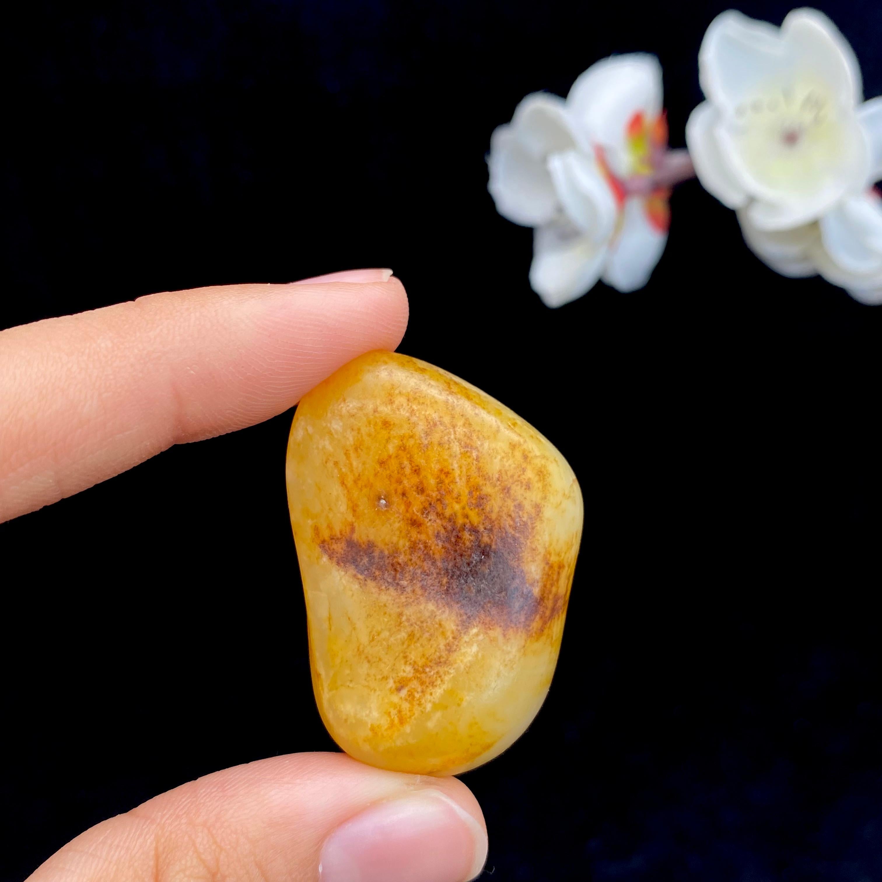 和田玉 【籽料】 貔貅 红皮 内包物無し1級品‼️ 【国家鑑定機関認可済】 和田玉籽料貔貅（40.0g） – 厚德载玉