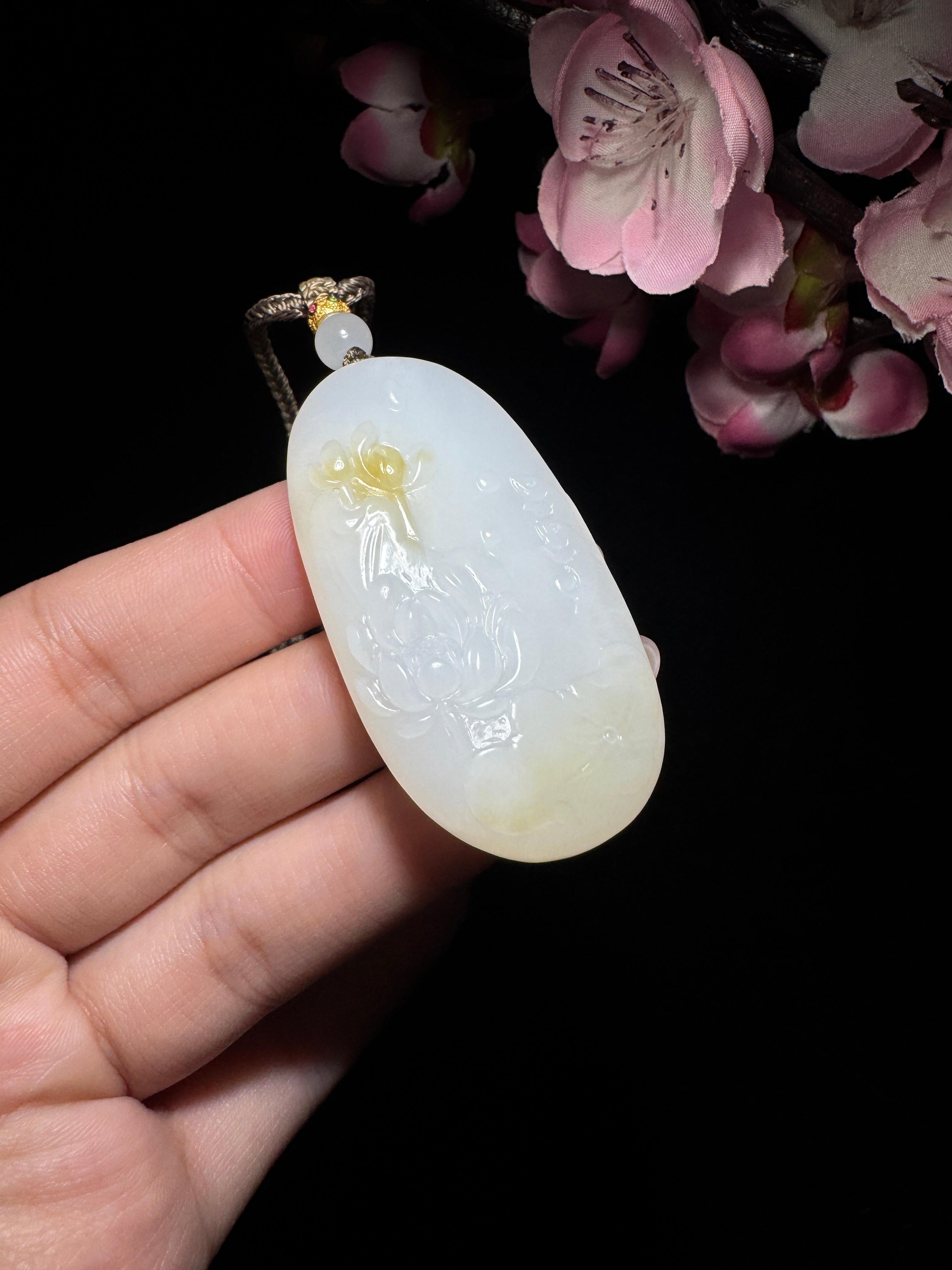 和田玉糖白玉连年有余（32.0g）