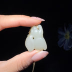 和田玉籽料兔子（16.3g）