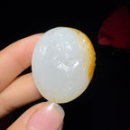 精品和田玉籽料观音挂件（20.9g）