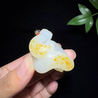 和田玉籽料蛇（41.3g）