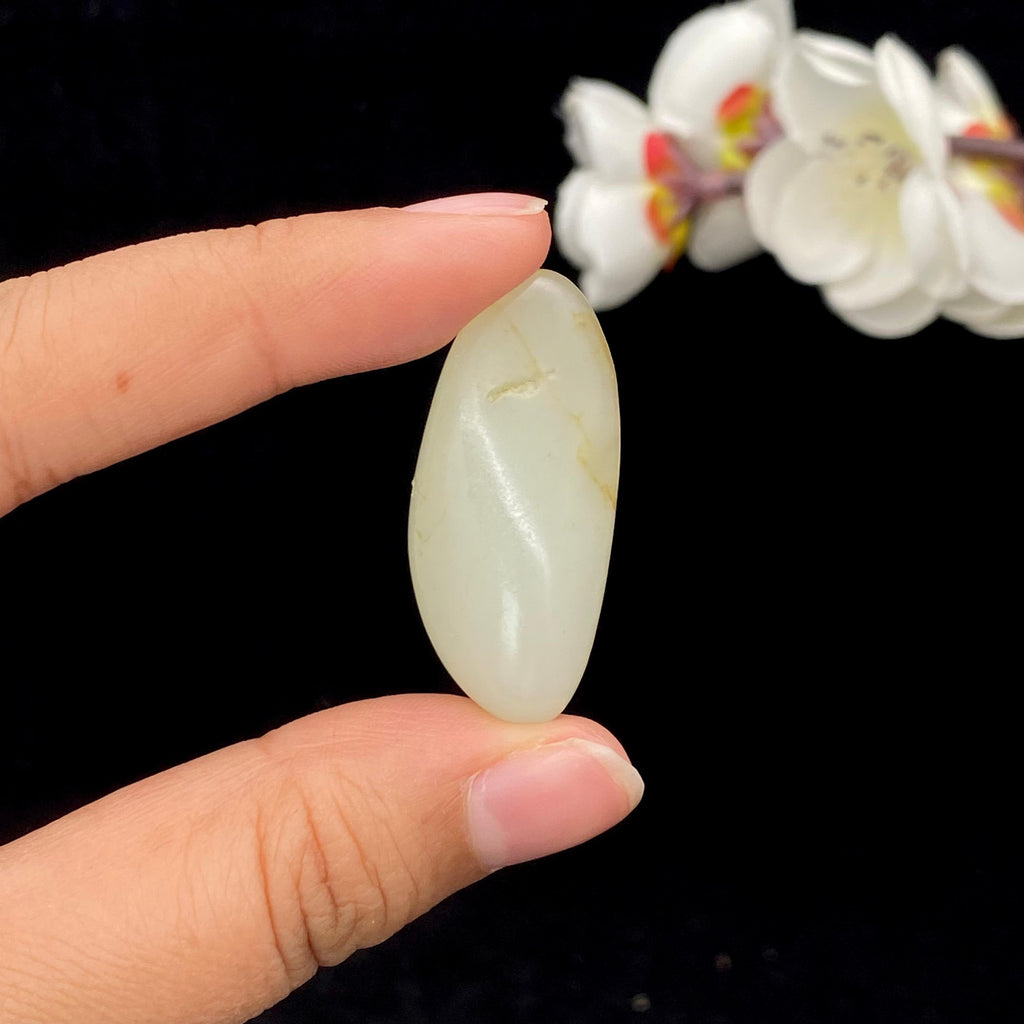 和田玉洒金皮籽料吊坠籽（13g）