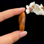 和田玉黄沁皮籽料挂件（21.2g）