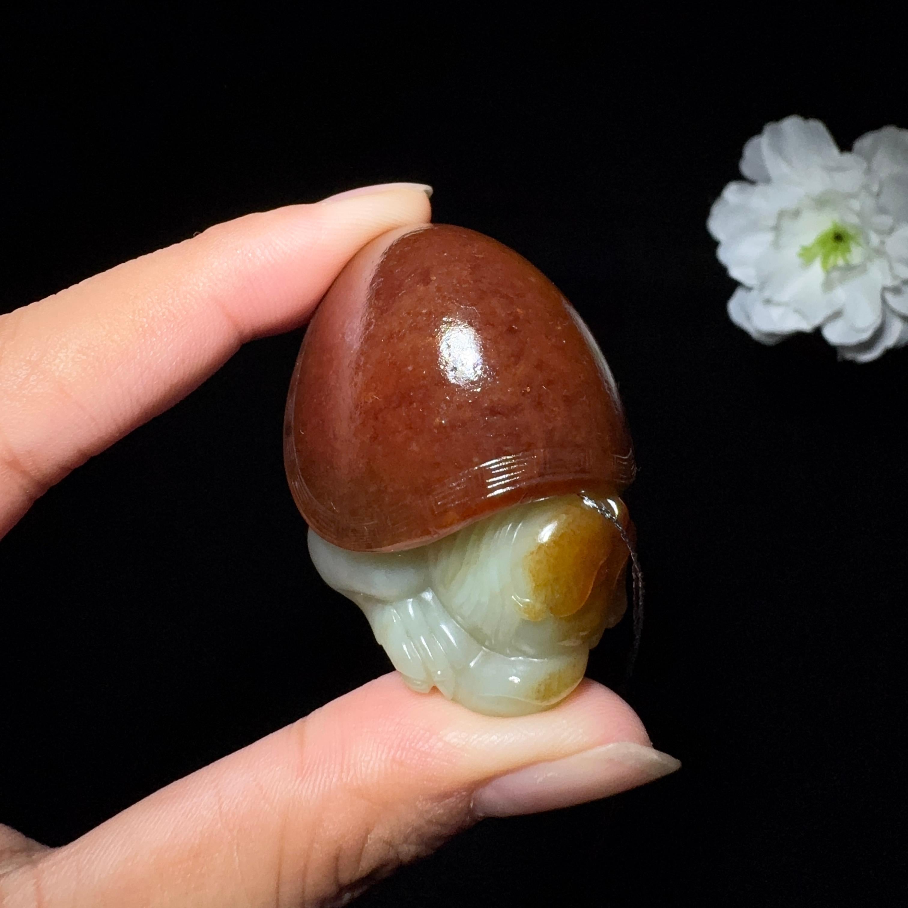 和田玉籽料龙龟（50.7g）