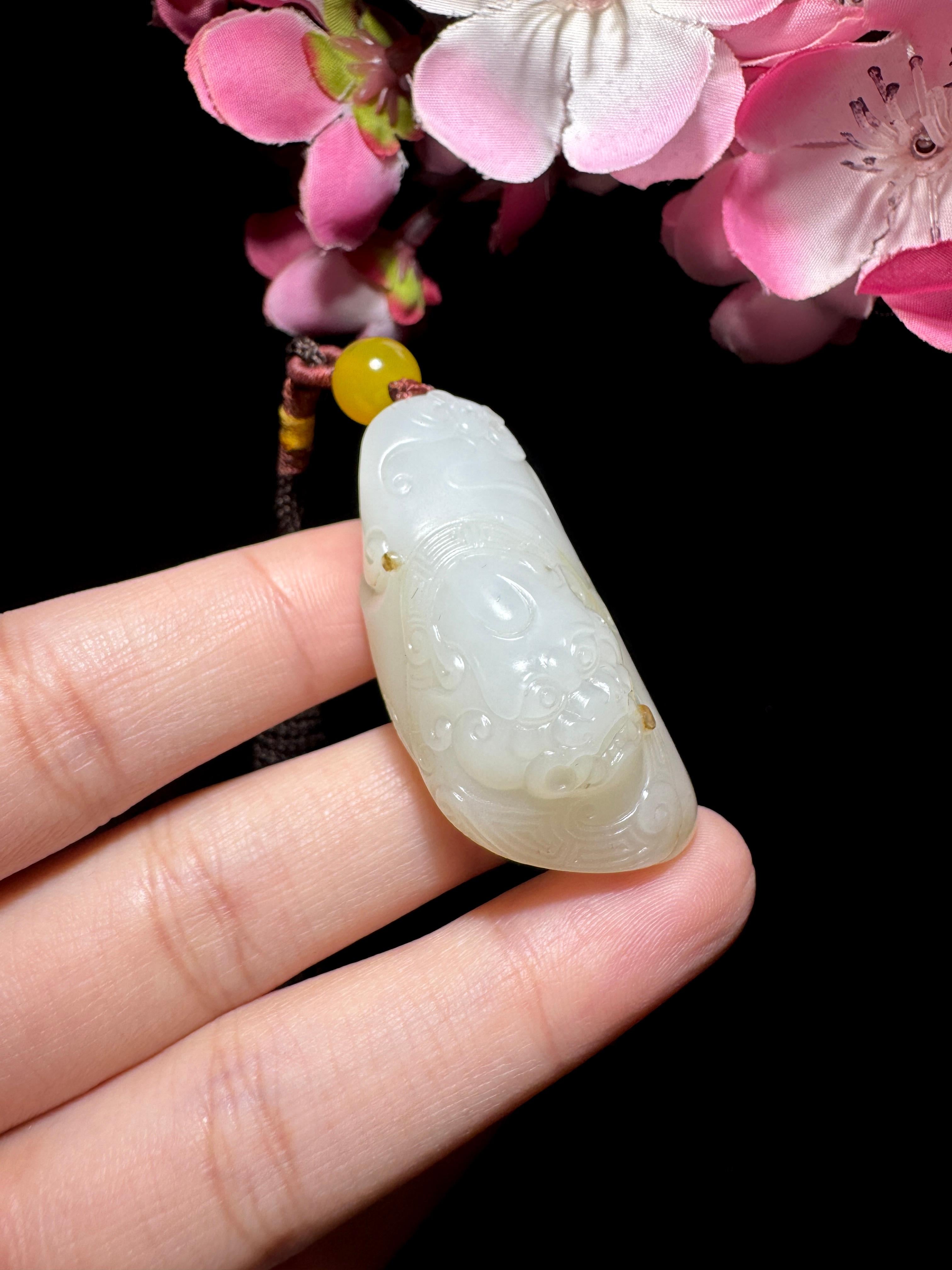 和田玉 【籽料】 貔貅 红皮 内包物無し1級品‼️ 【国家鑑定機関認可済】 和田玉籽料貔貅（29.0g） – 厚德载玉