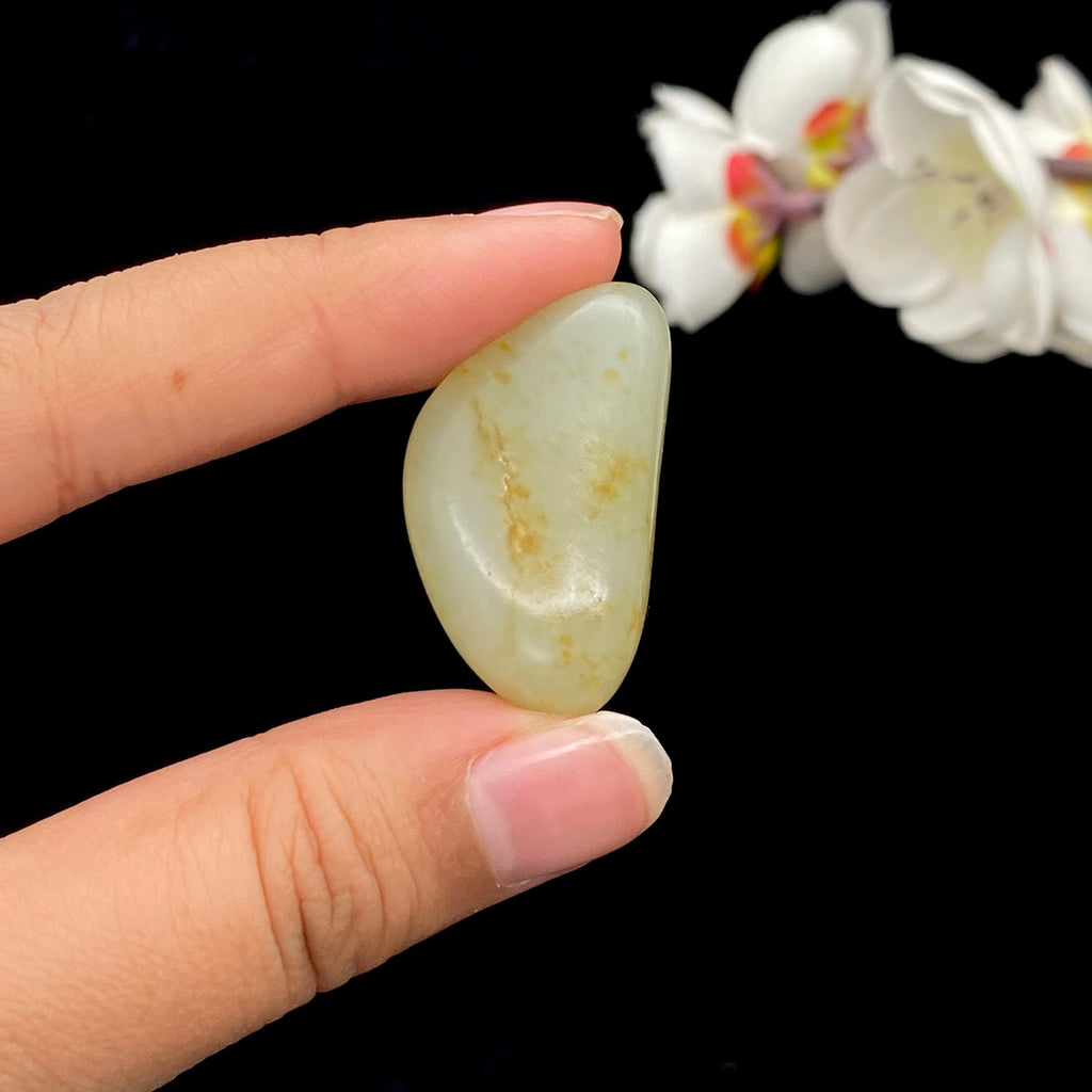 和田玉洒金皮籽料吊坠籽（13g）