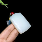 和田山料白玉无事牌（56.5g）