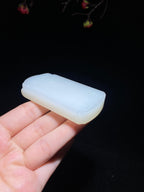 和田玉白玉无事牌（88.8g）