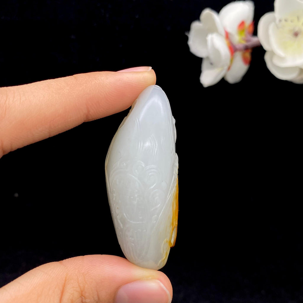 和田玉籽料【关公】（50.3g）