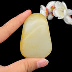 和田玉洒金皮籽料原石（106g）