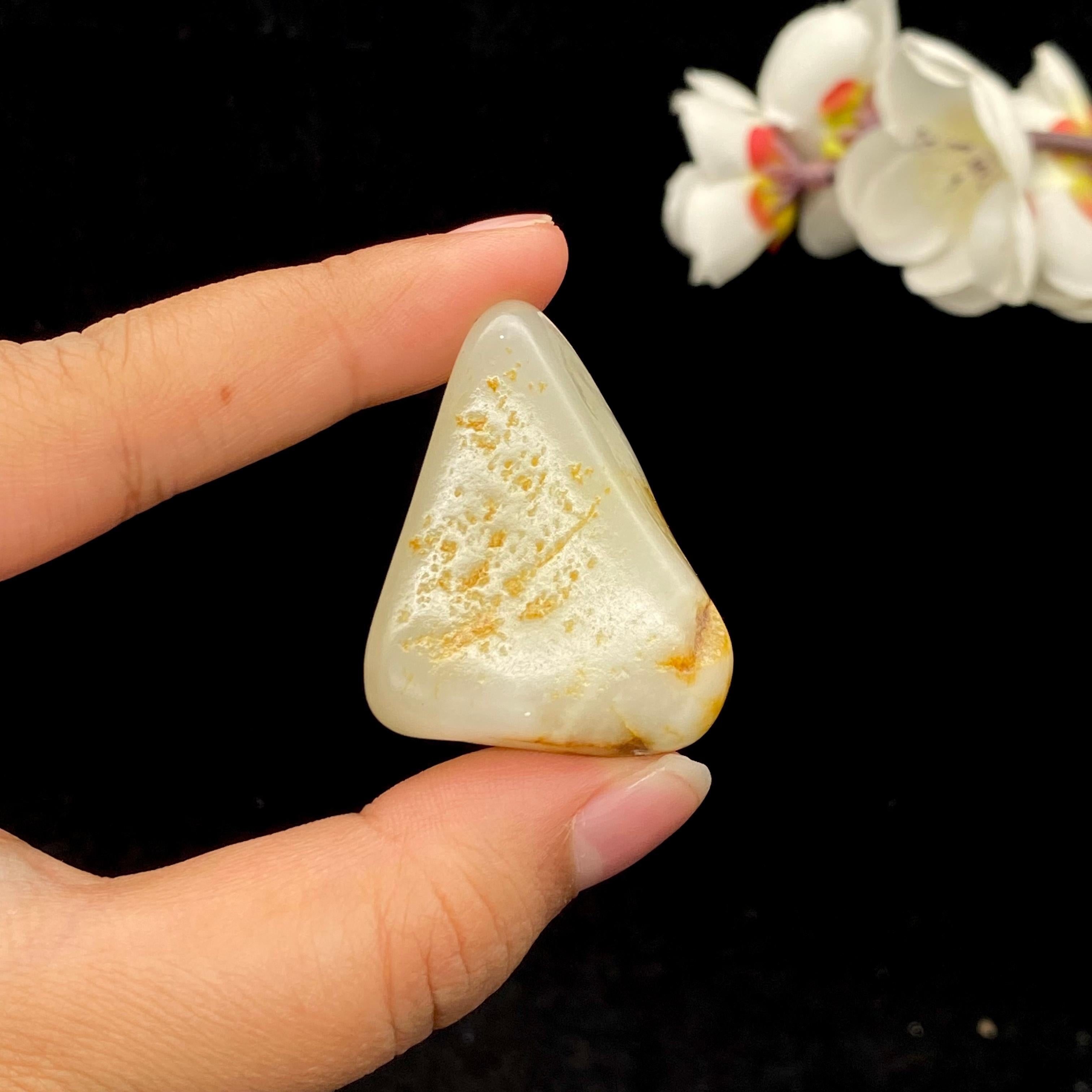 和田玉洒金皮籽料（35.1g）