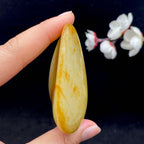和田玉洒金皮籽料手把件（105.1g）