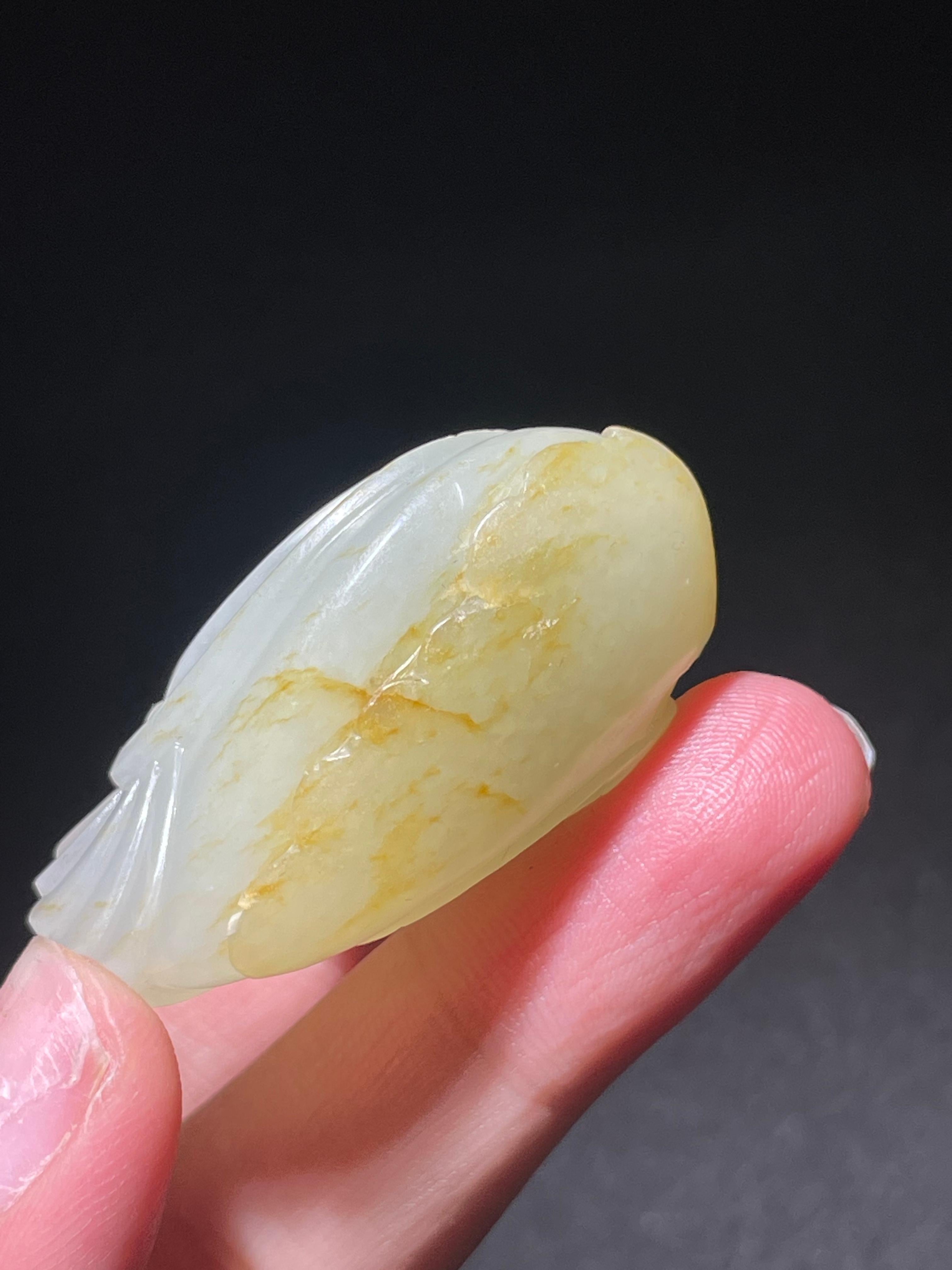 和田玉籽料白玉鹅（38.0g）