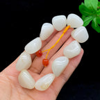和田玉白玉籽料【精品手串】（93.7g）