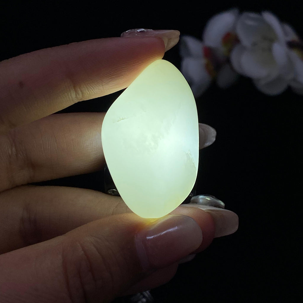 和田玉白玉籽料挂件（21.1g）