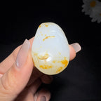 和田玉籽料收藏级挂件佛公（31.4g）