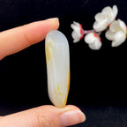 和田玉聚黄皮青花底籽料（36.6g）