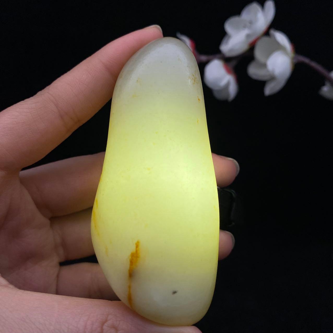 和田玉洒金皮籽料（112g）