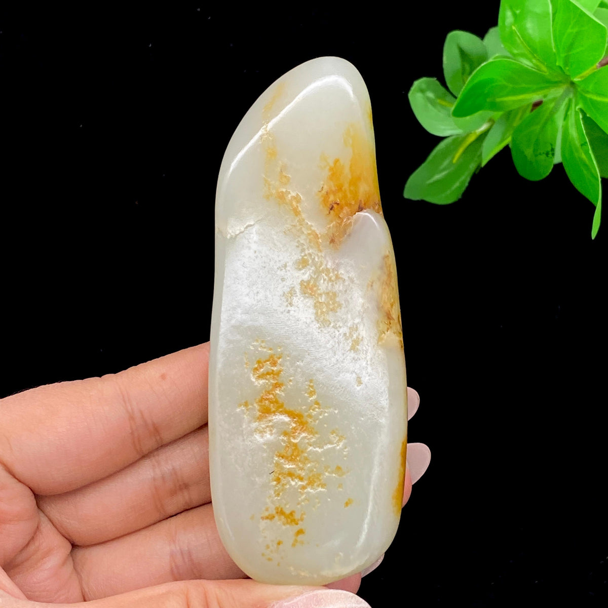 和田玉黄皮籽料（162g）